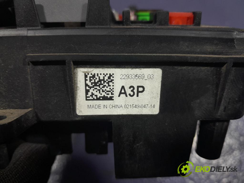 Opel Insignia 2014 skrinka Poistky: 22933569