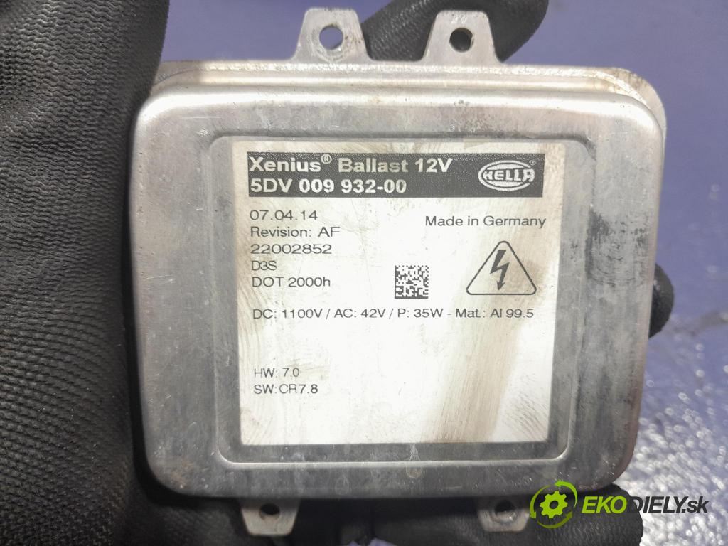 Opel Insignia 2014 střídač: 5DV009932-00