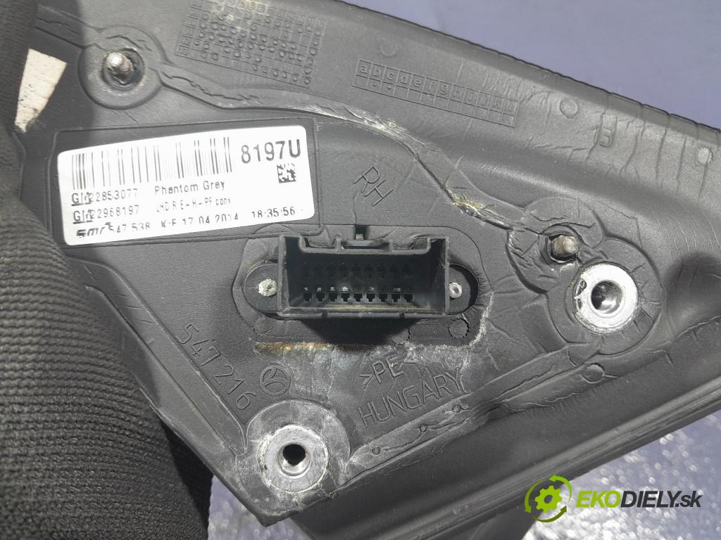 Opel Insignia 2014 zrkadlo pravé