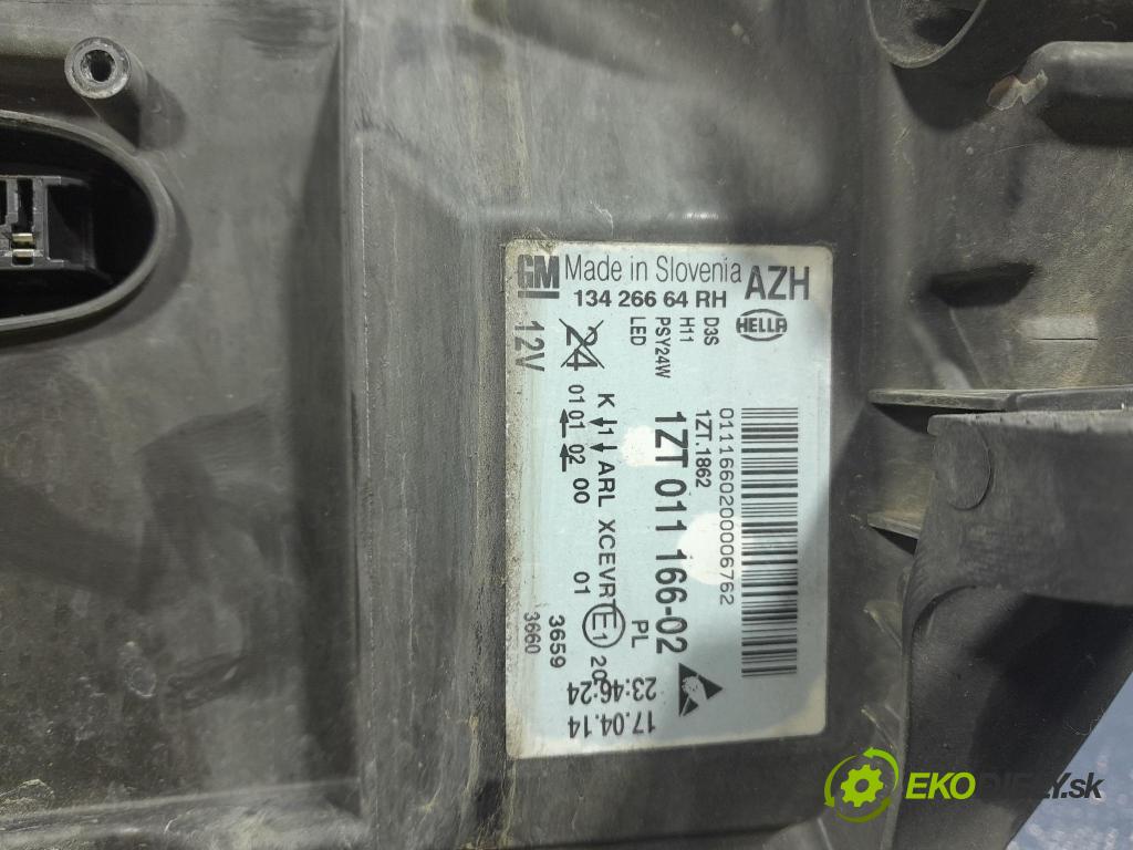 Opel Insignia 2014 Reflektor: v pravo: 13426664