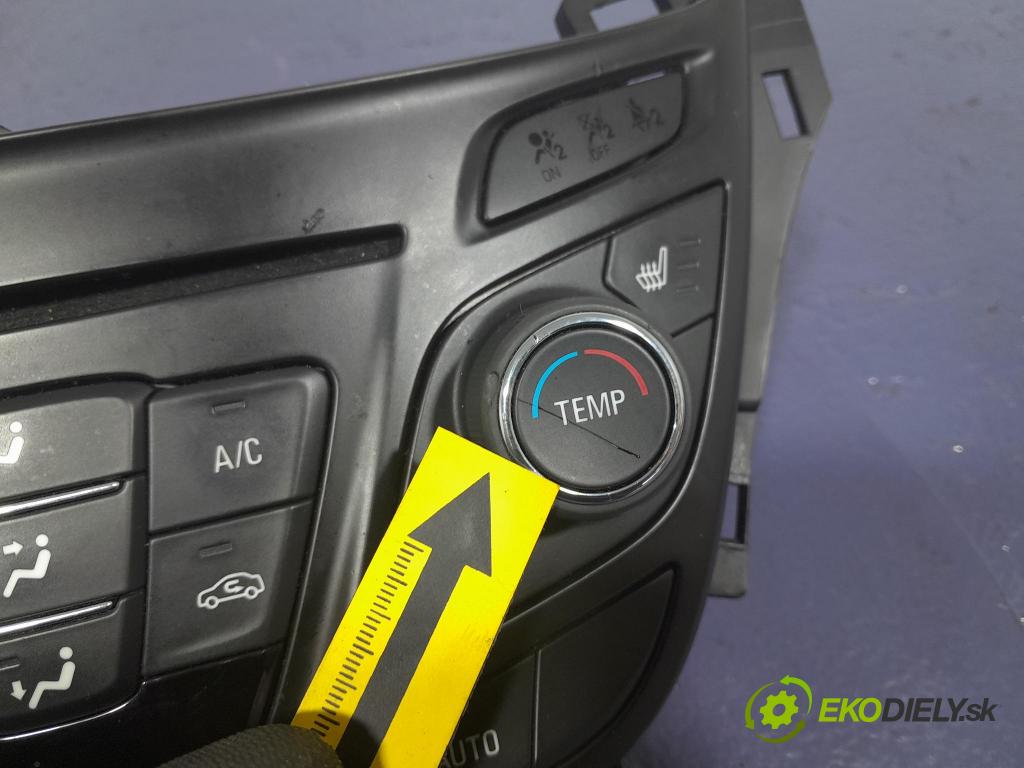 Opel Insignia 2014 prepínač Klimatizácia: Prúd vzduchu: 90802643