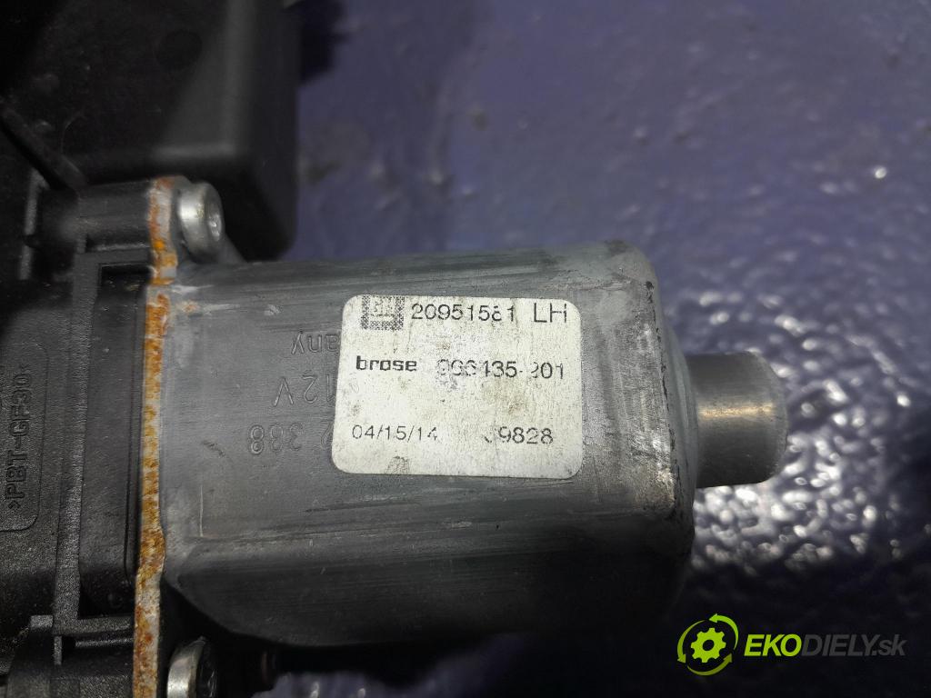Opel Insignia 2014 mechanizmus okna Okná: Predné Vľavo: 20952452