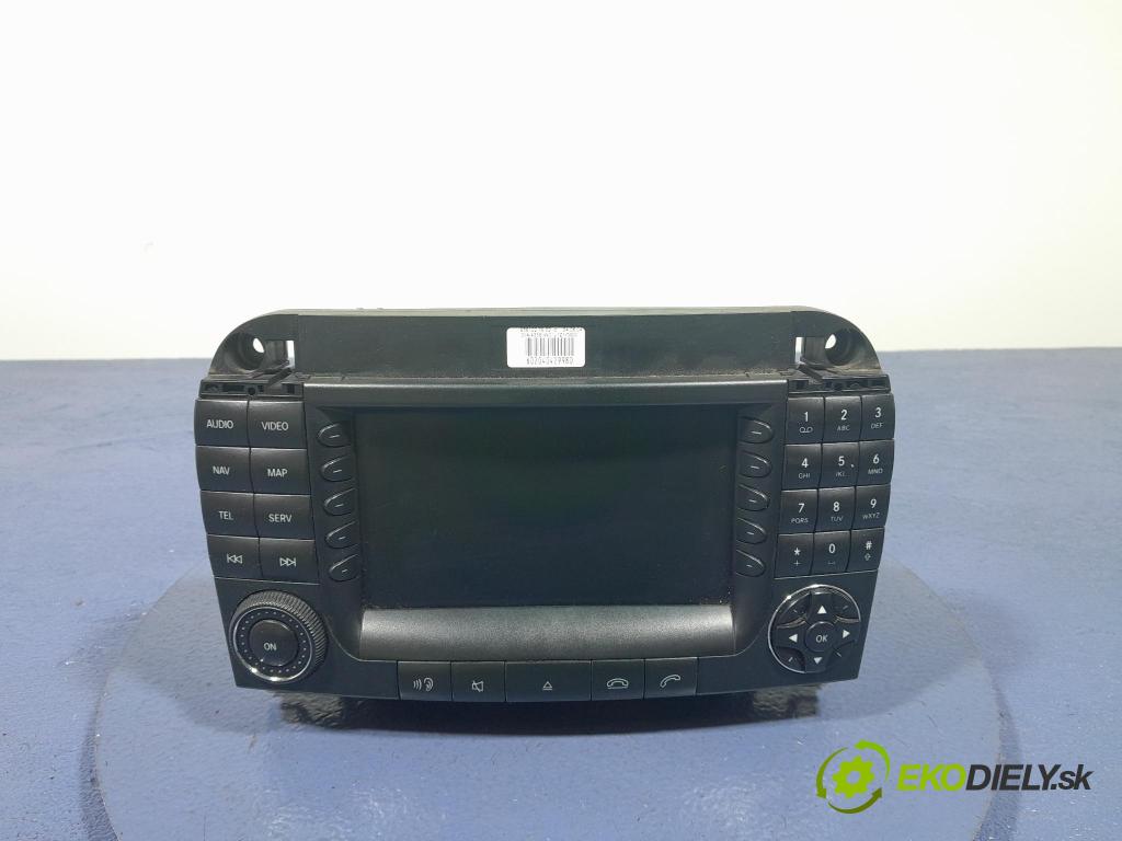 Mercedes S-klasa 2004 Radio I Navigace: A2208702189