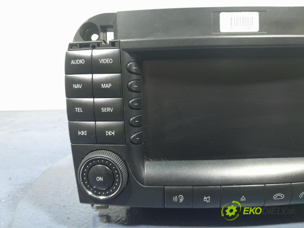 Mercedes S-klasa 2004 Radio I Navigace: A2208702189