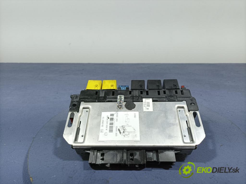 Mercedes S-klasa 2004 skříňka Pojistky A0345459432