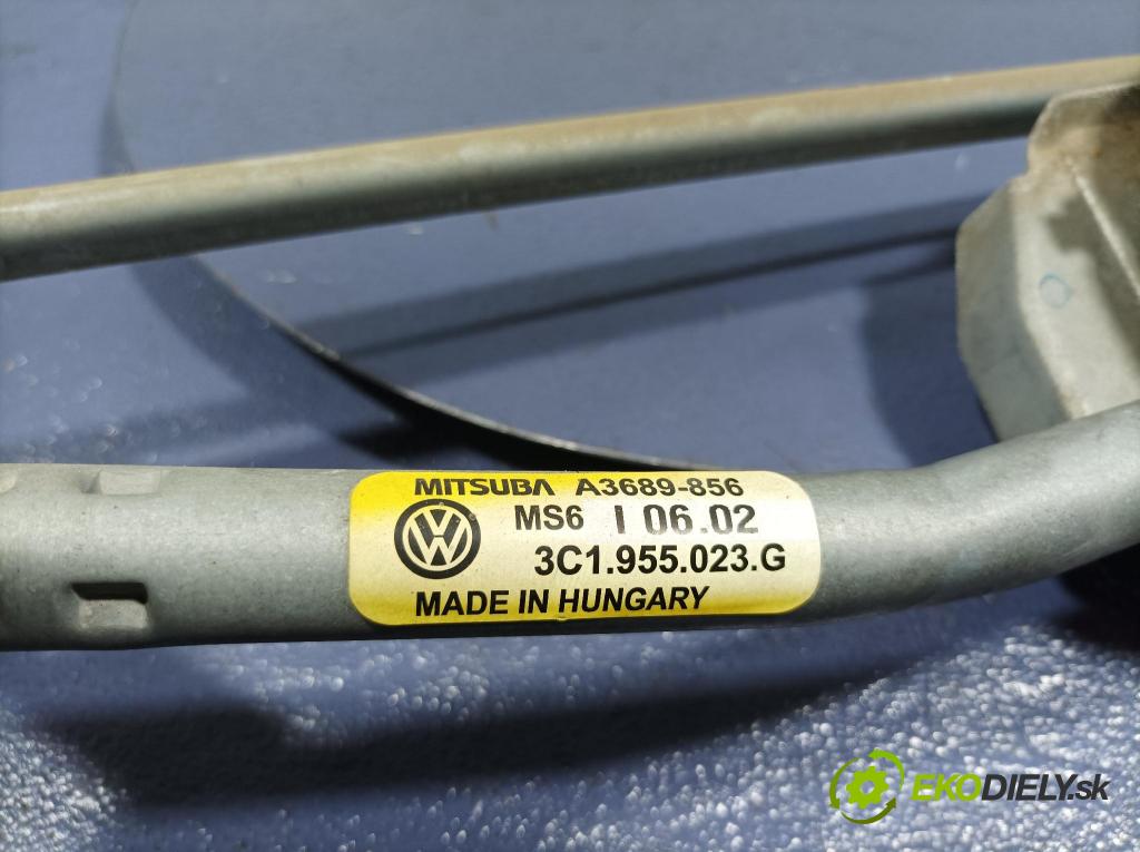 Vw Passat 2009 mechanismus motorek Stěrače: před 3C1955023G