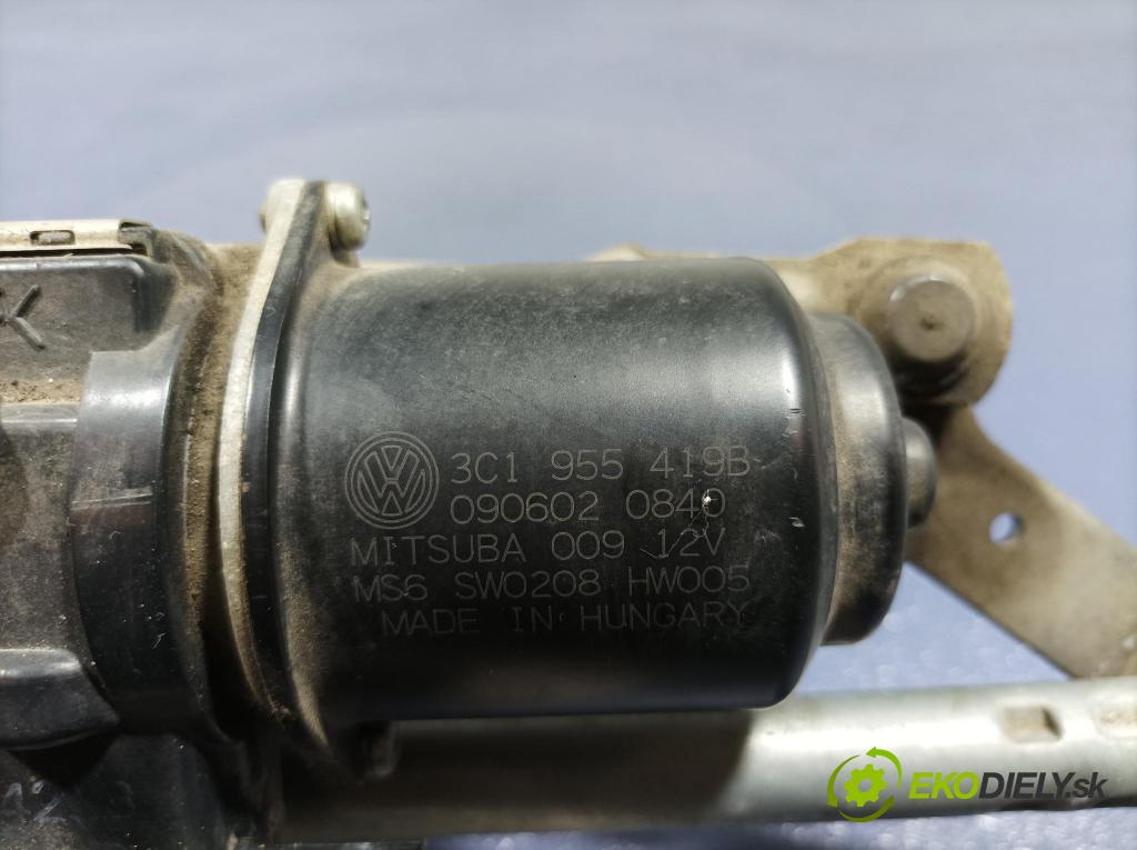 Vw Passat 2009 mechanismus motorek Stěrače: před 3C1955023G