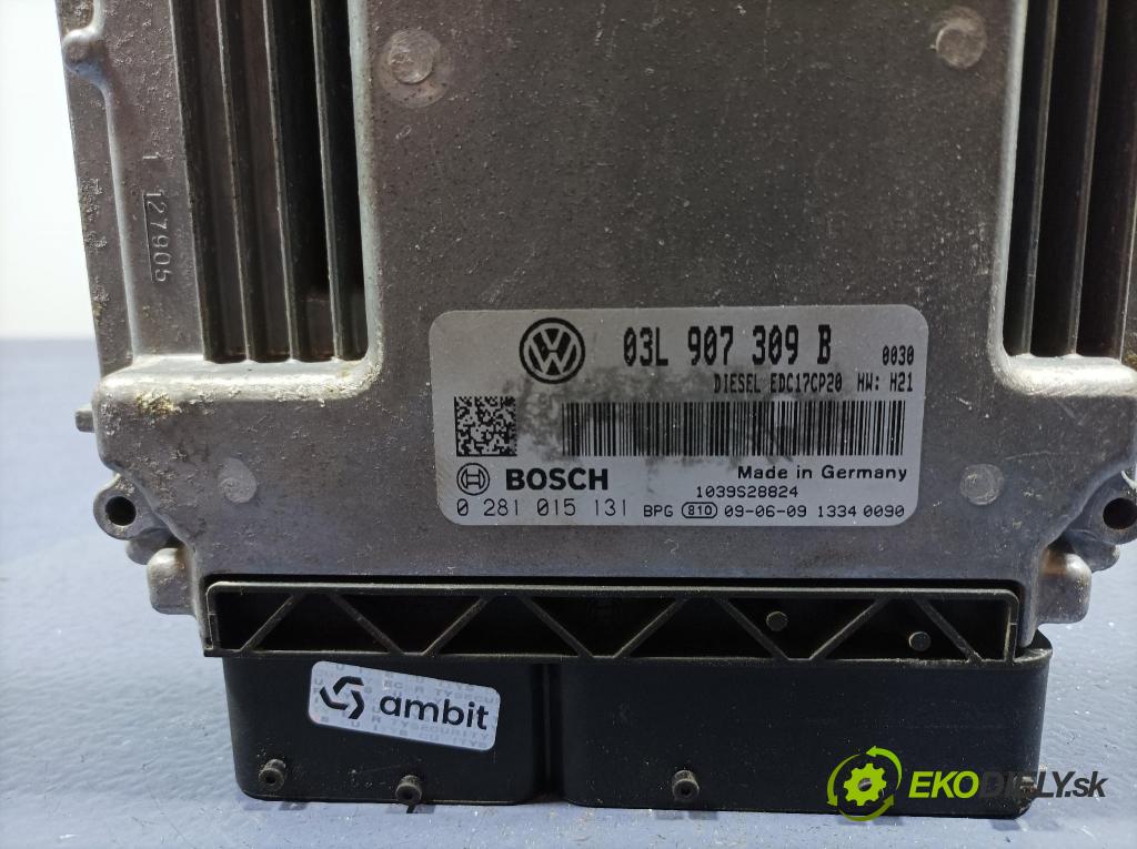 Vw Passat 2009 řídící jednotka Motor: 03L907309B