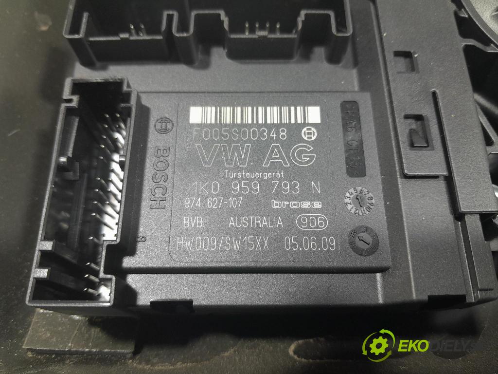 Vw Passat 2009 mechanismus stahování Sklenka: před Levý: 3C1837755K