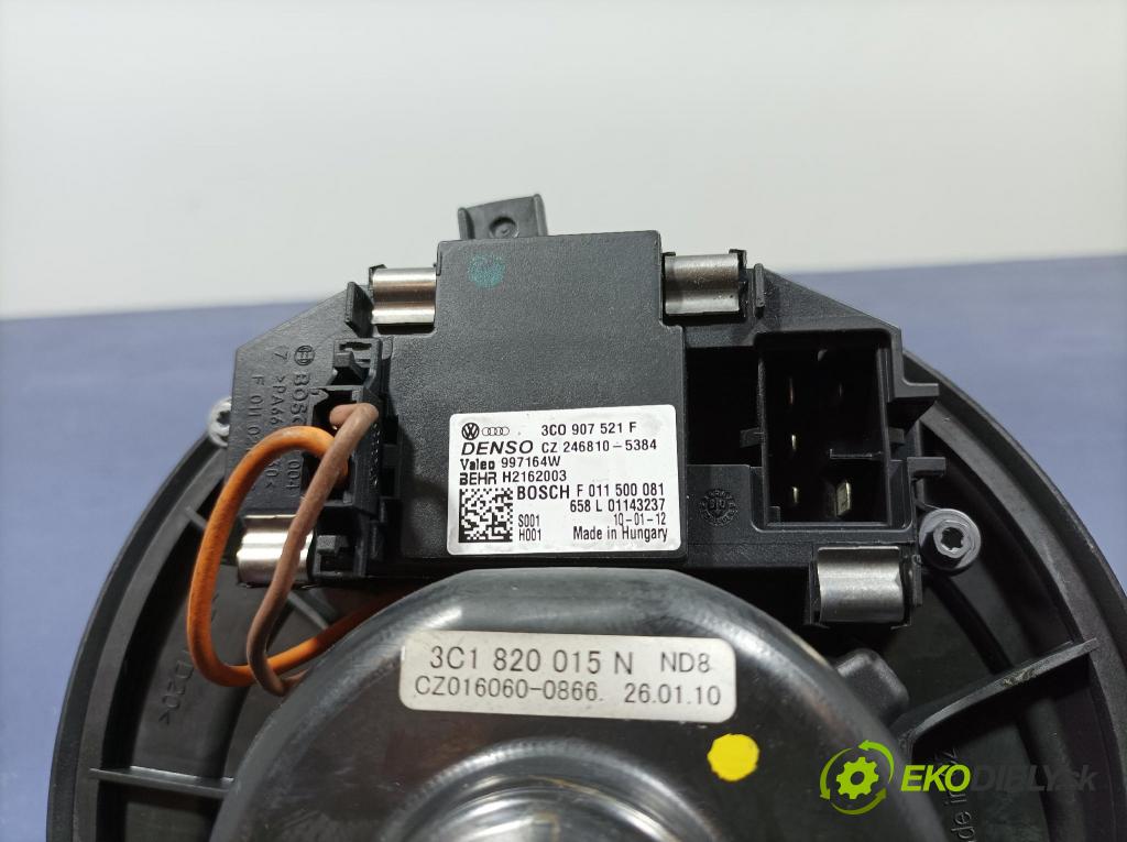 Vw Passat 2010 ventilátor Vzduch: 3C1820015N