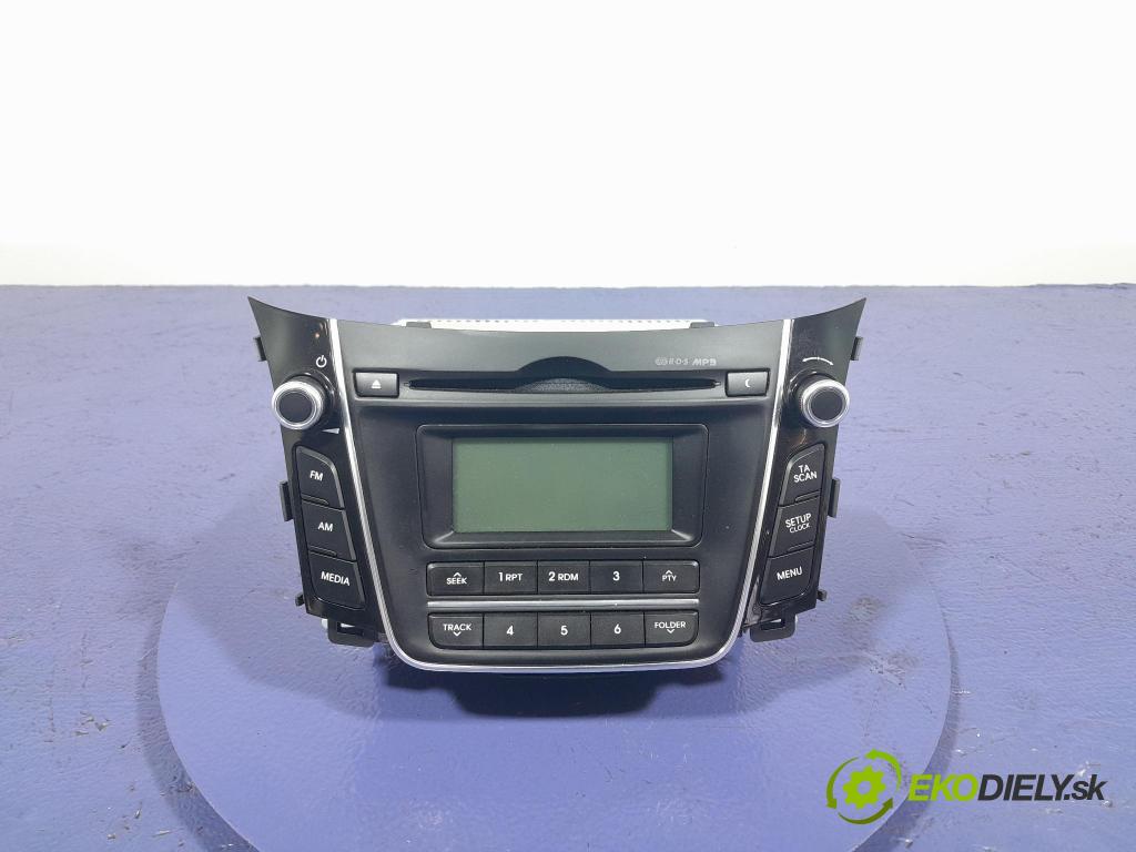 Hyundai I30 2013 Radio I Navigace: 96170-A6200GU