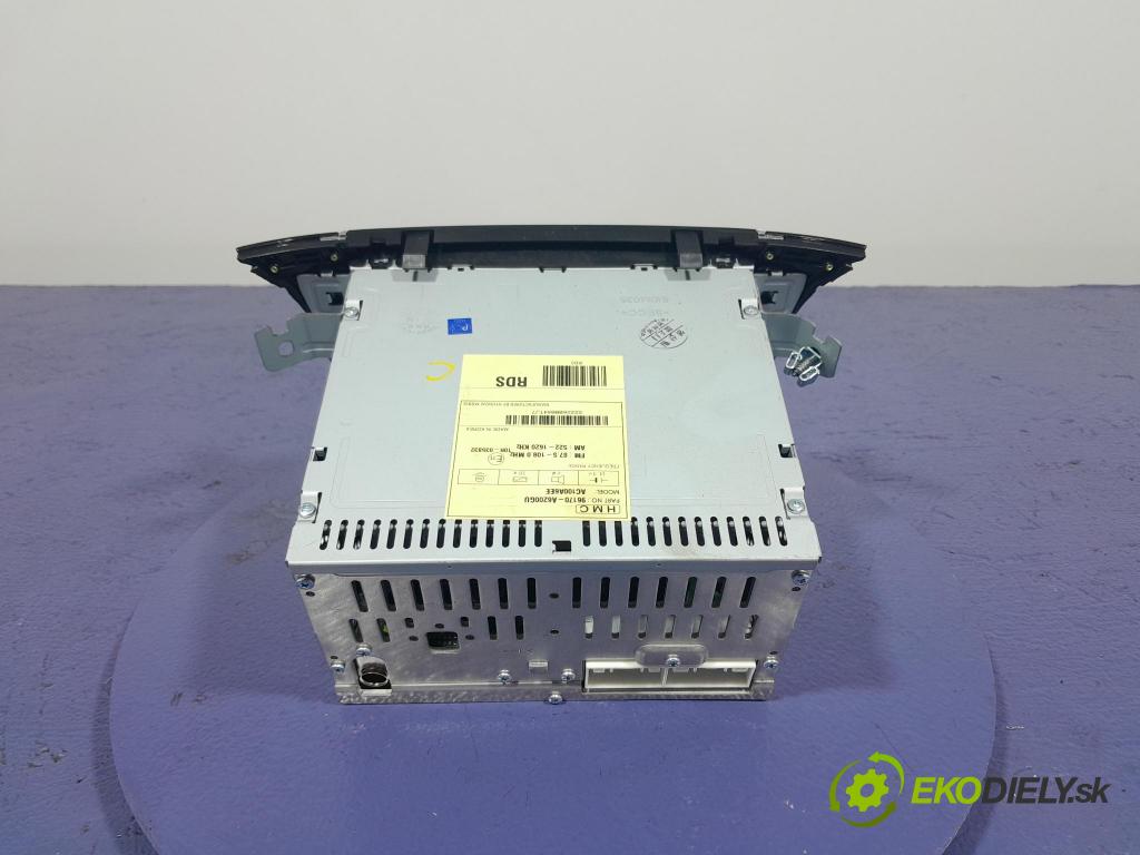 Hyundai I30 2013 Radio I Navigace: 96170-A6200GU