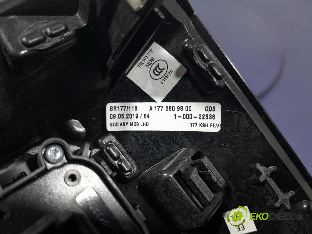 Mercedes A-klasa 2019 GRIDS: Prúd vzduchu: Vzduch: A1776809800