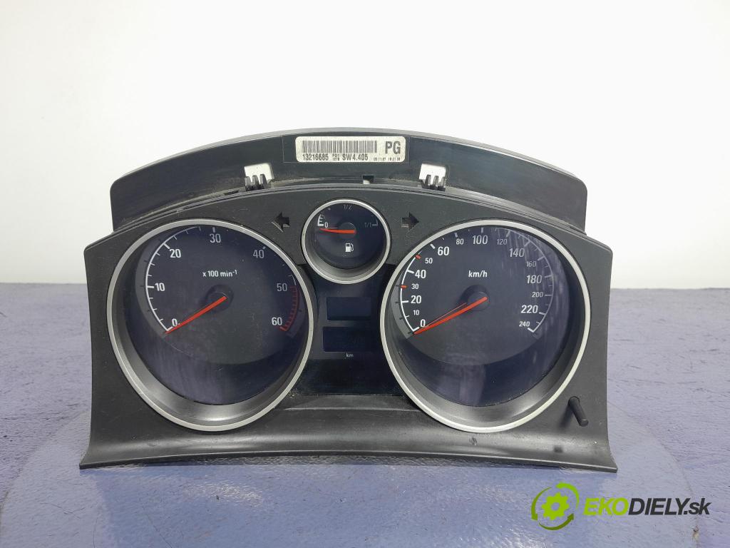 Opel Astra 2006 Přístrojová deska 13216685