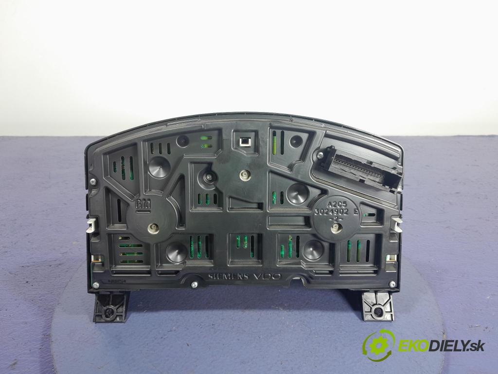 Opel Astra 2006 Přístrojová deska 13216685