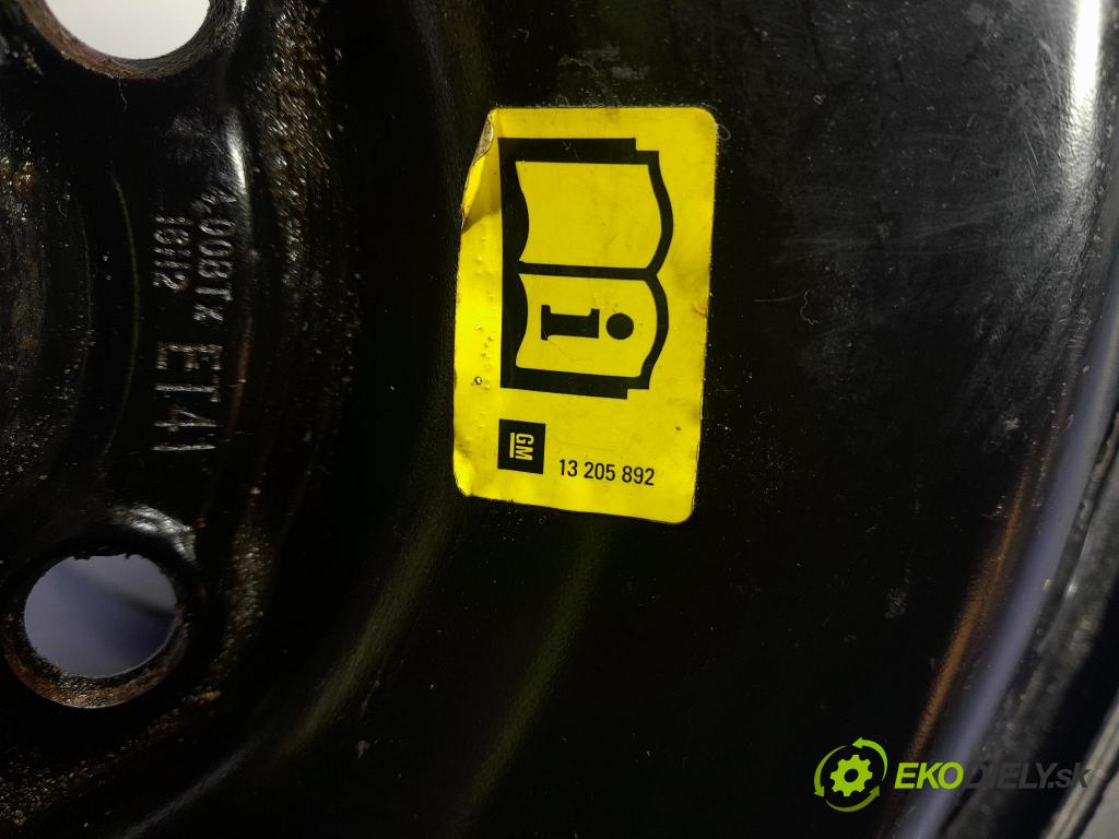 Opel Astra 2006 koleso Prístup: 13205892