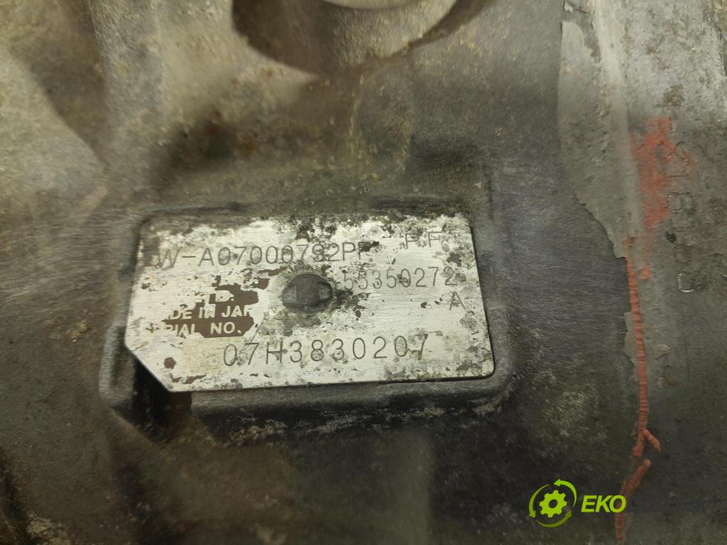 Opel Astra 2006 převodovka Ozubené kola: Automatický 55350272