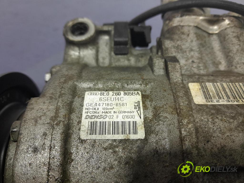 Audi A4 2004 Kompresor: Klimatizace: 8E0260805BA