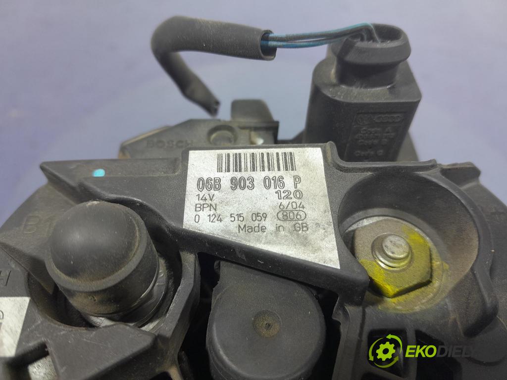Audi A4 2004 Alternator 06B903016P
