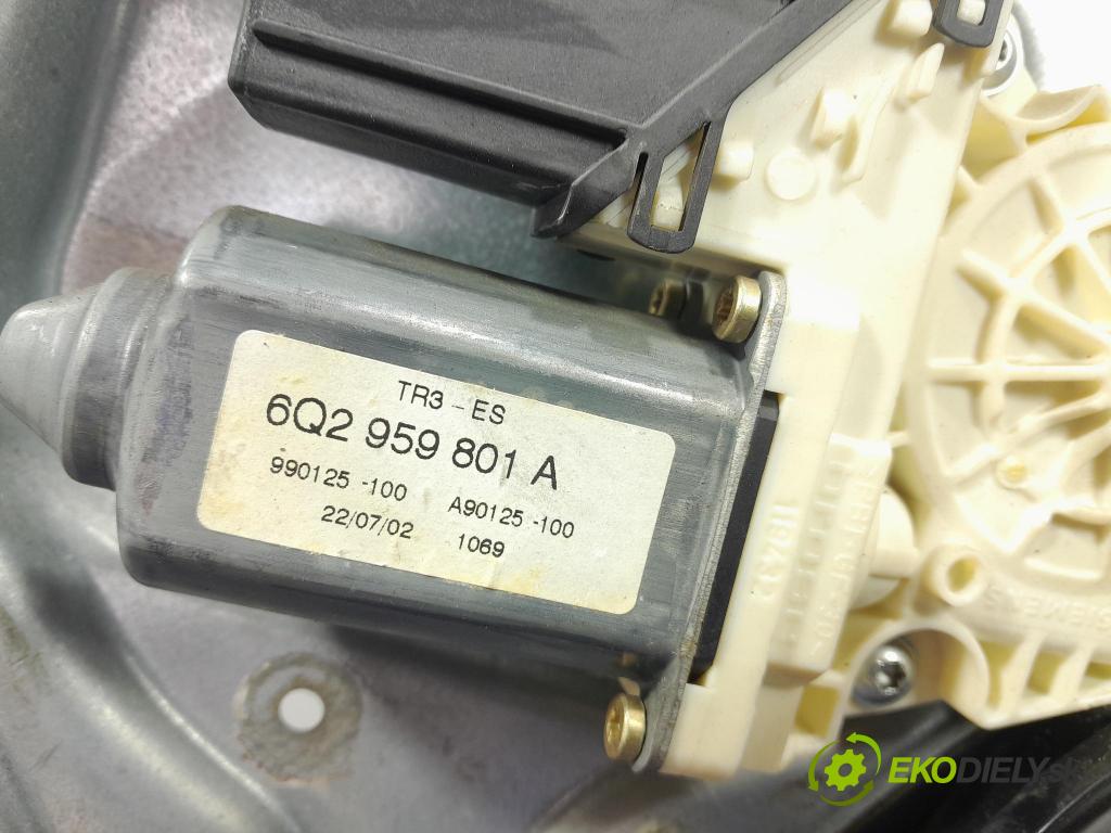 Seat Ibiza 2002 mechanismus stahování Sklenka: před v pravo: 6L3837752AD
