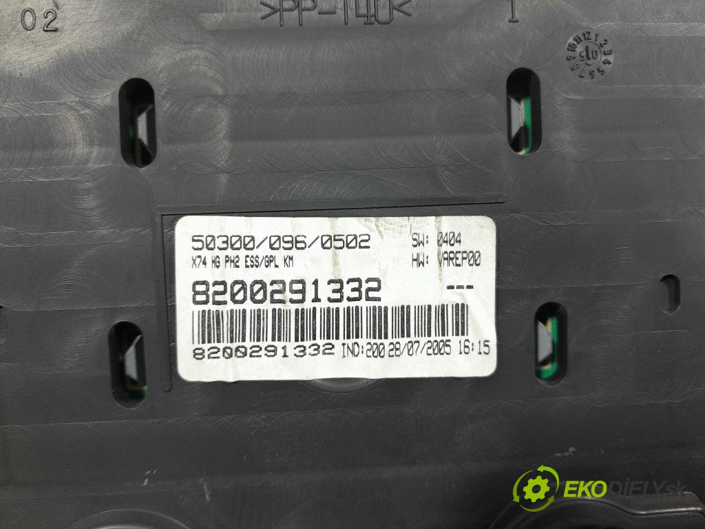 Renault Laguna 2005 Přístrojová deska 8200291332