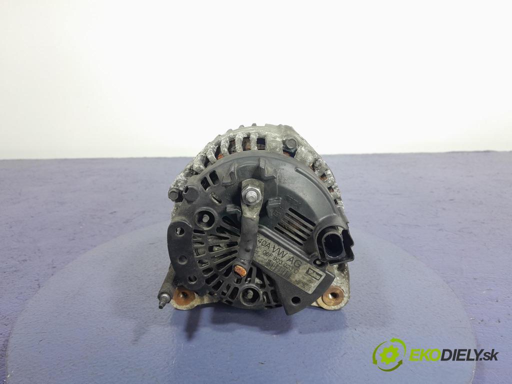 Vw Touran 2005 Alternator 06F903023C