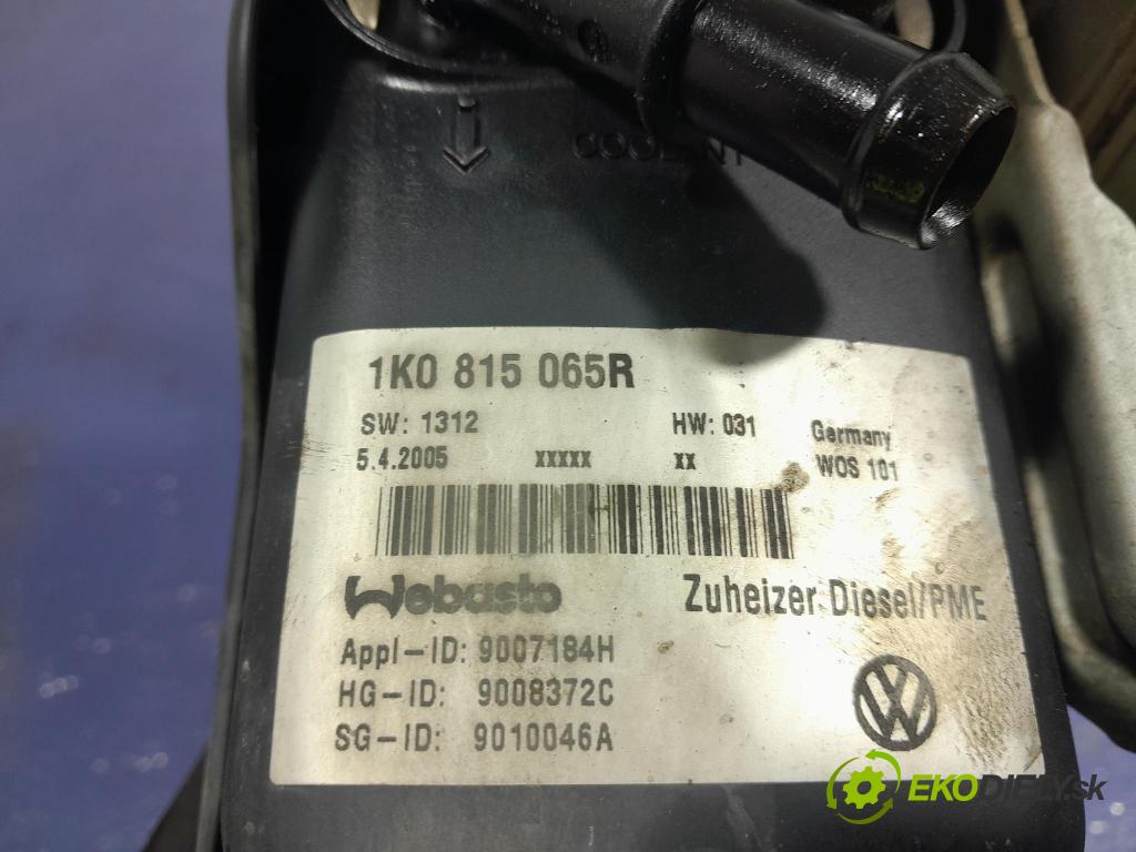 Vw Touran 2005 Webasto 1K0815065R