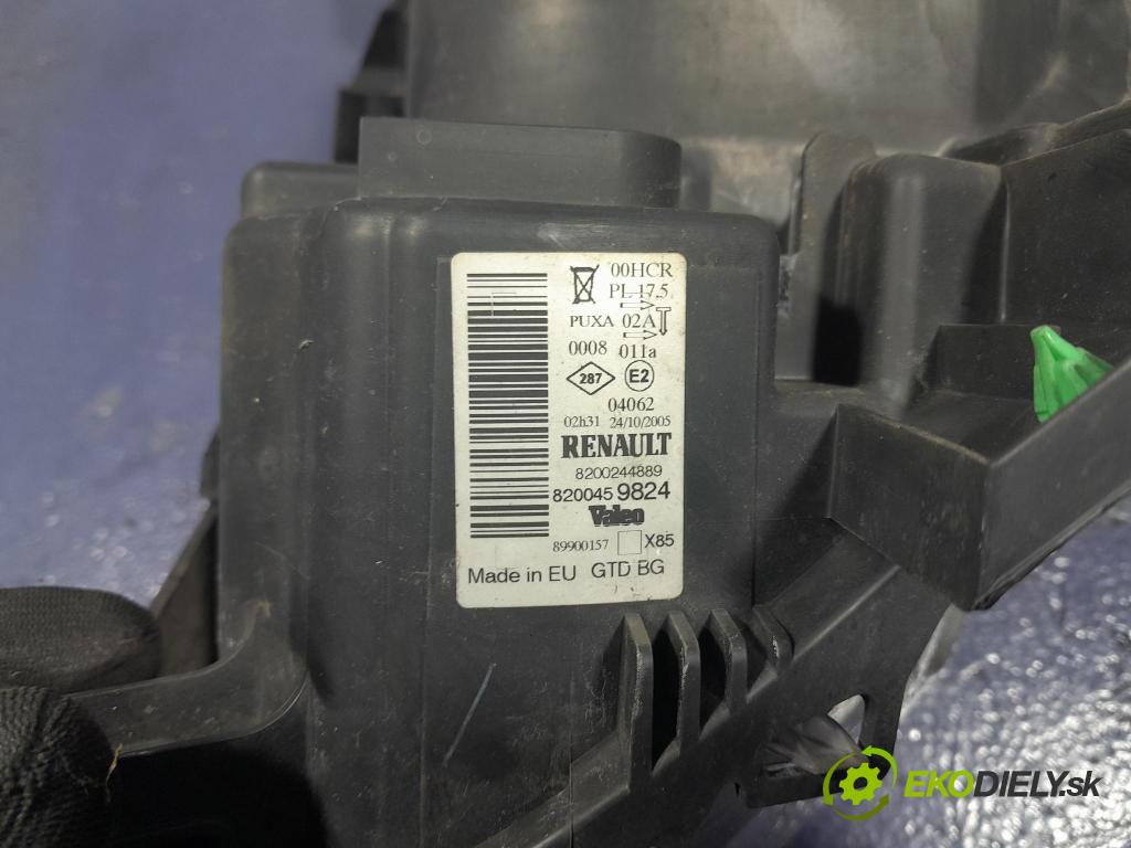 Renault Clio 2005 Reflektor: Vľavo: 8200459824