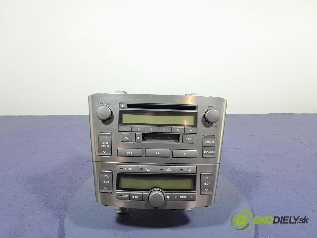 Toyota Avensis 2003 Radio I Navigace: 86120-05080