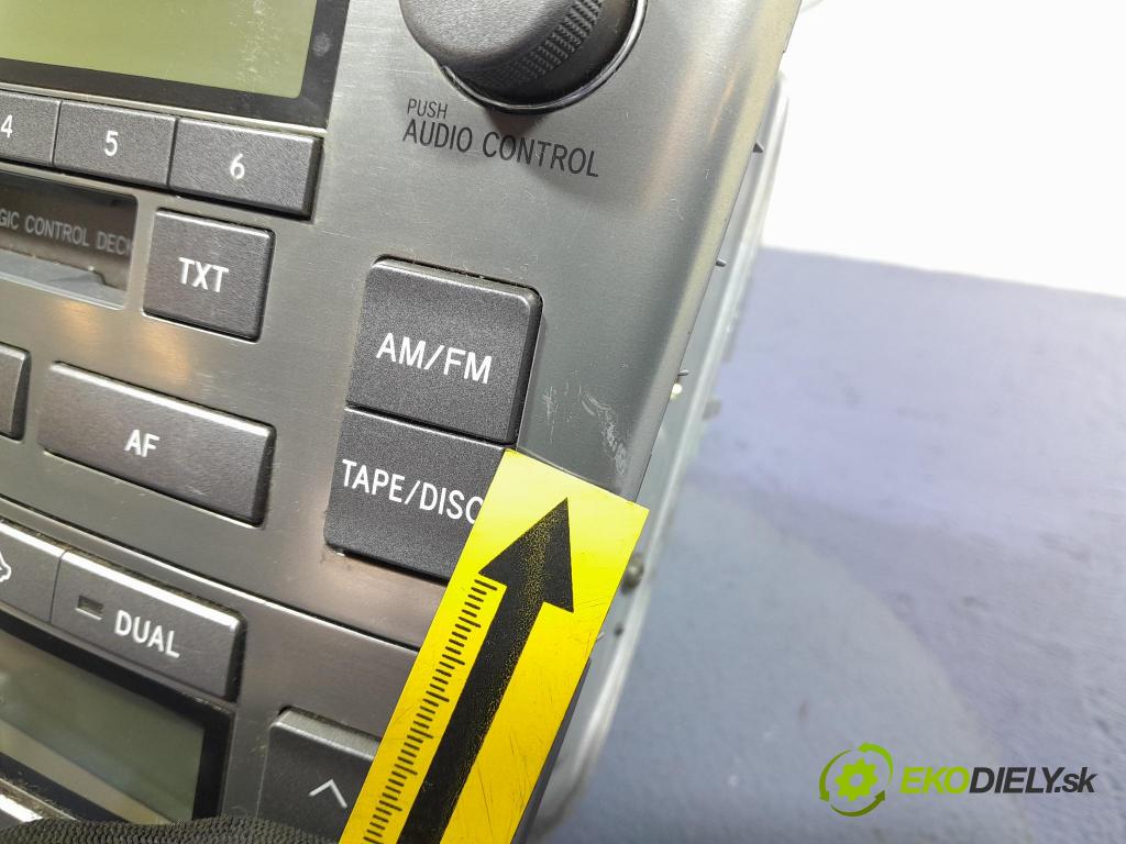 Toyota Avensis 2003 Radio I Navigace: 86120-05080