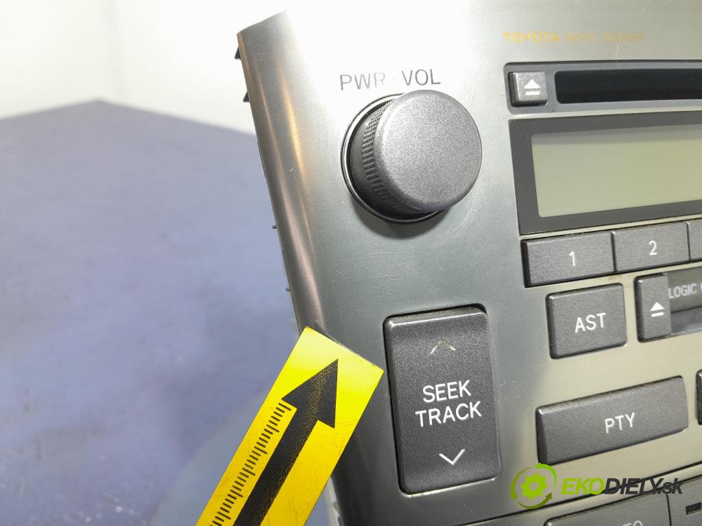 Toyota Avensis 2003 Radio I Navigace: 86120-05080