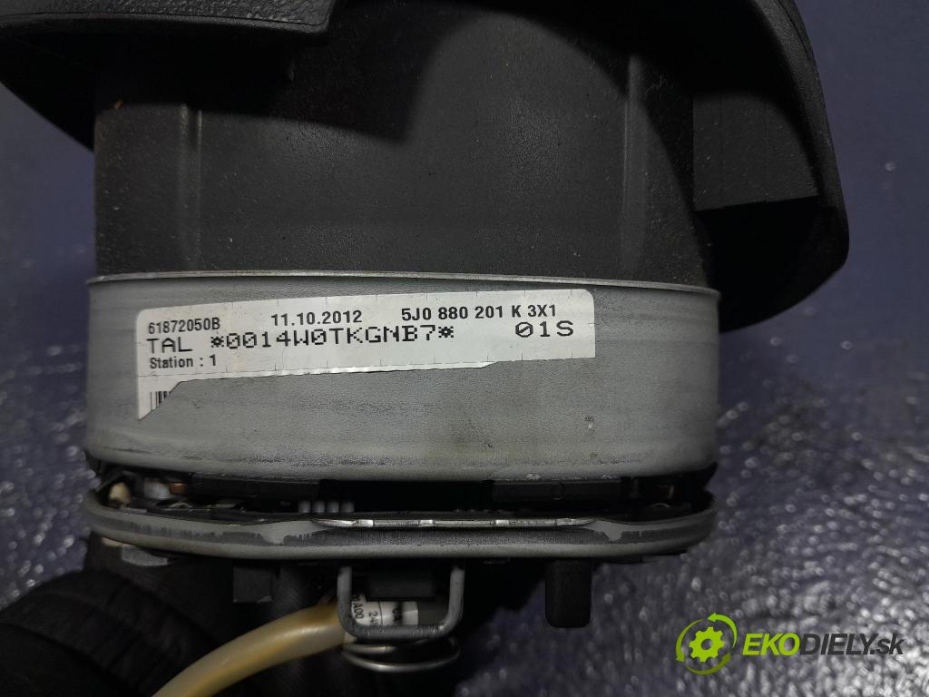 Skoda Fabia 2012 Airbag: x 5J1880202