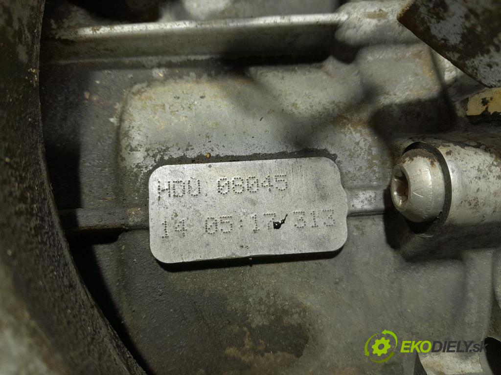 Vw Touran 2005 převodovka Ozubené kola: Manualna HDU