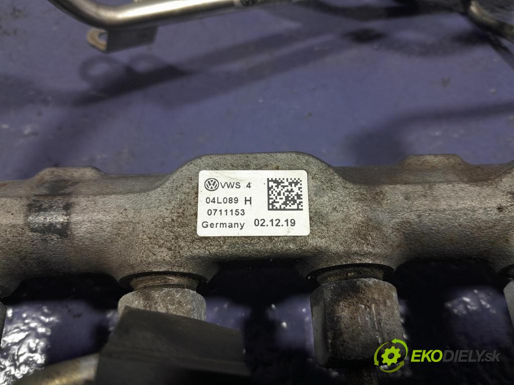 Skoda Superb 2019 lišta Zásobování 04L089H