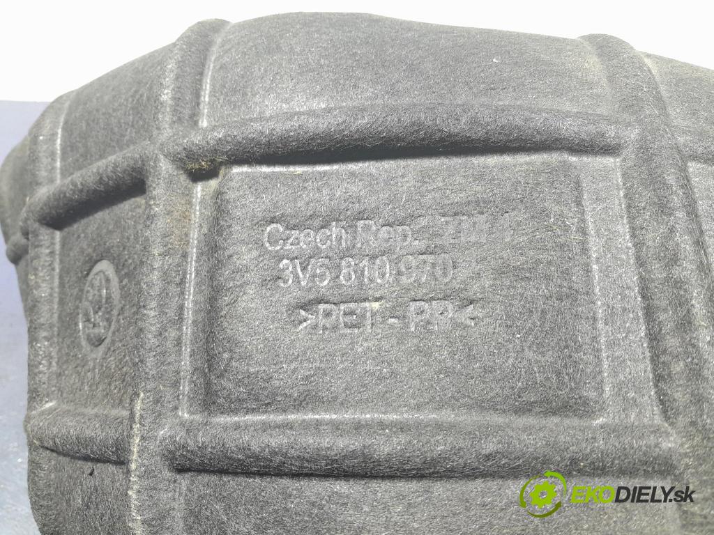 Skoda Superb 2019 blatník: plastický: Zad: 3V5810970