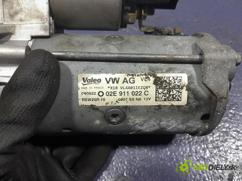 Skoda Superb 2019 startér: 02E911022C