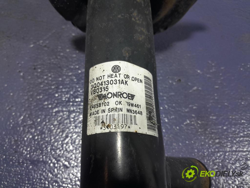 Skoda Superb 2019 tlumič před pravy 3Q0413031AK