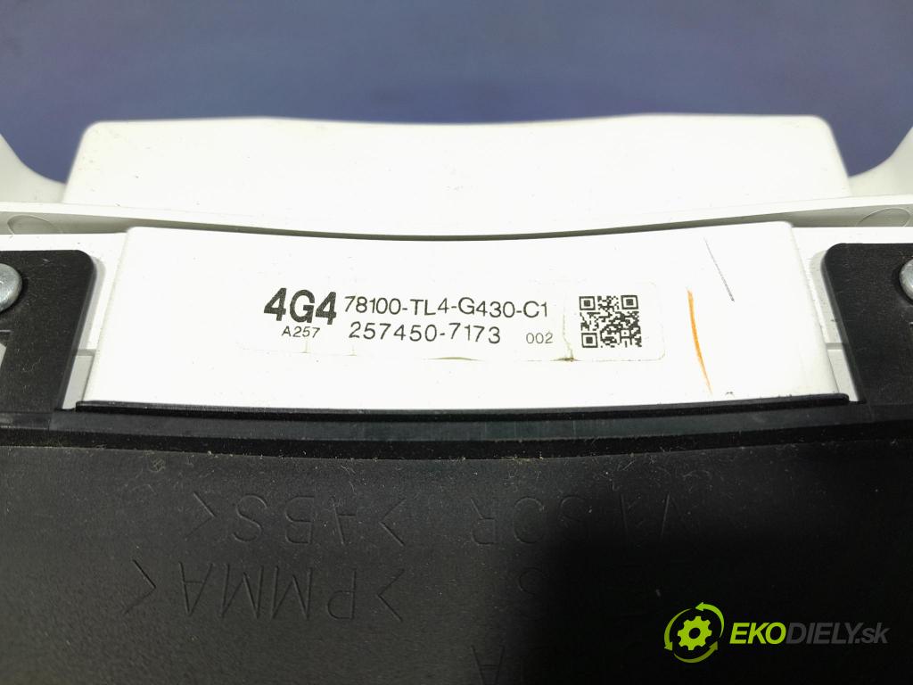 Honda Accord 2010 Přístrojová deska 78100-TL4-G430-C