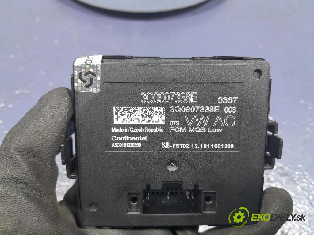 Skoda Superb 2019 řídící jednotka Brána 3Q0907338E