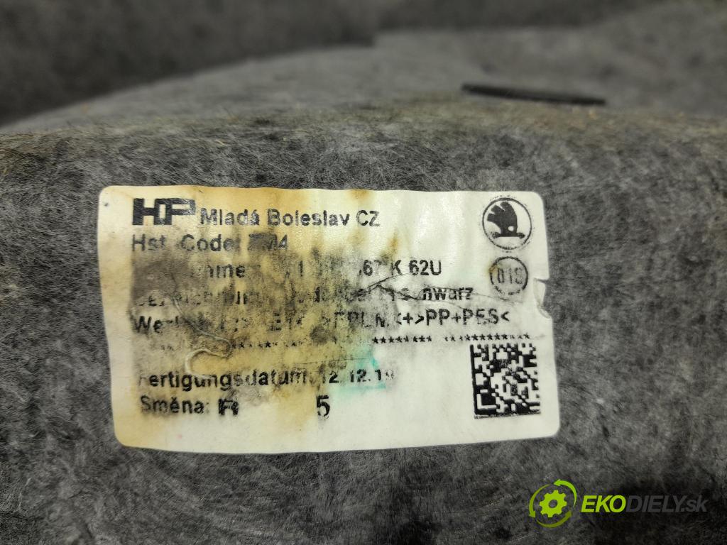 Skoda Superb 2019 koberec do auta 