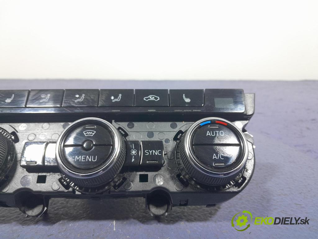 Skoda Superb 2019 Přepínač Klimatizace: Proud vzduchu 3V0907044FM