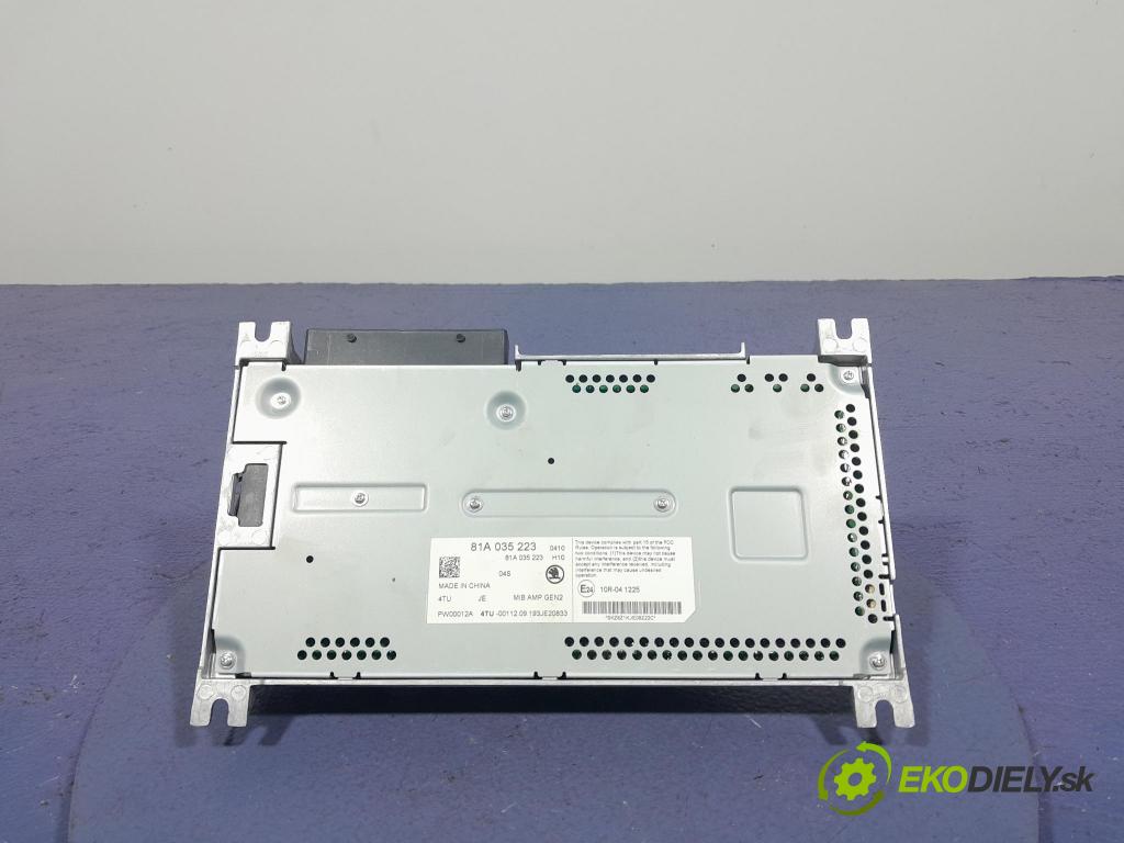 Skoda Superb 2019 Zesilovač: 81A035223