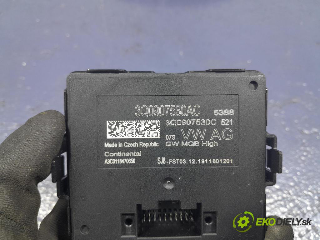 Skoda Superb 2019 řídící jednotka Brána 3Q0907530AC