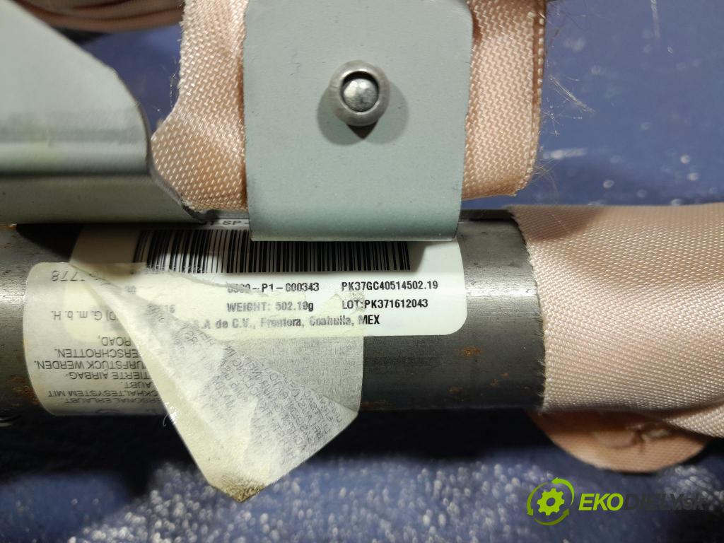 Mazda 6 2016 Airbag: Záclona: x