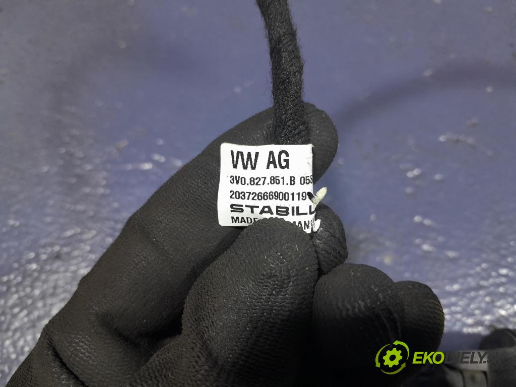 Skoda Superb 2019 Aktuátor: 3V0827851B