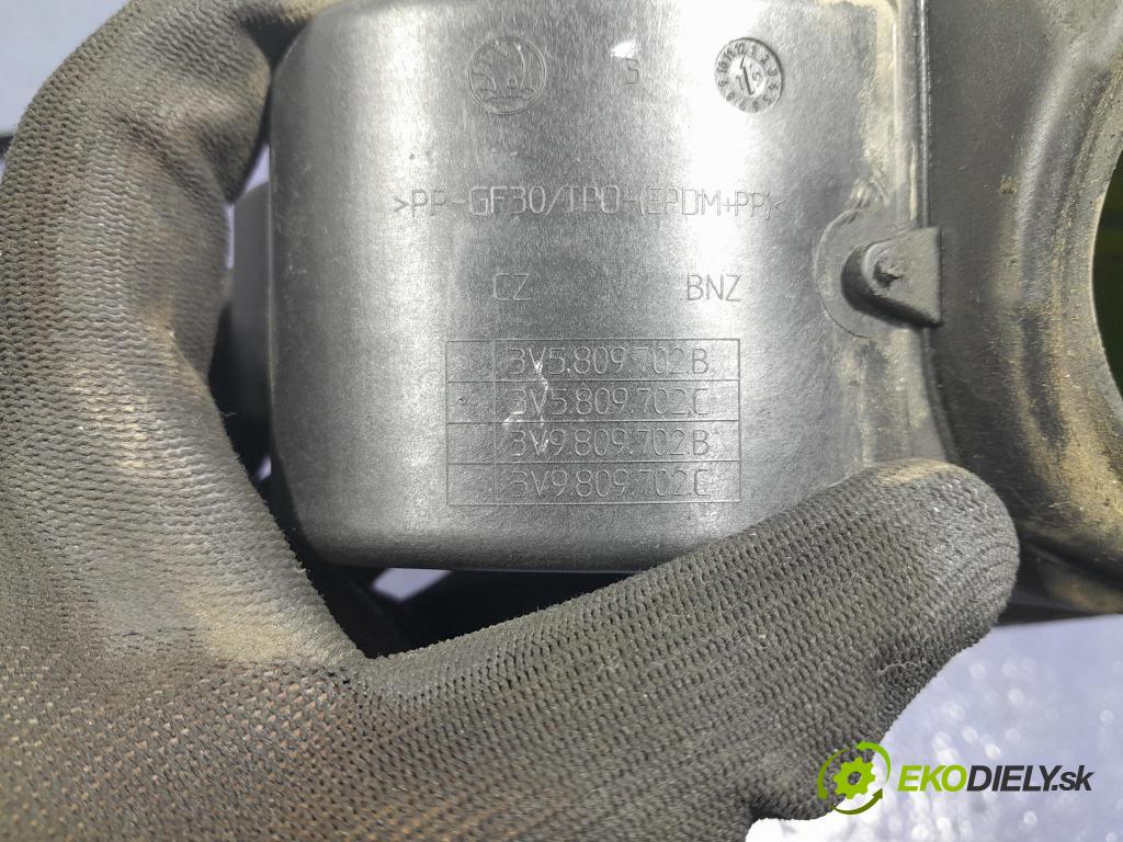 Skoda Superb 2019 Klapka Infuze Paliva: 3V5809702B