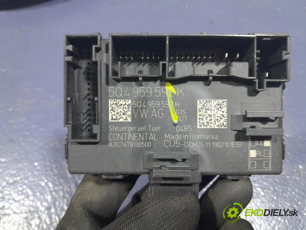 Skoda Superb 2019 řídící jednotka 5Q4959592K