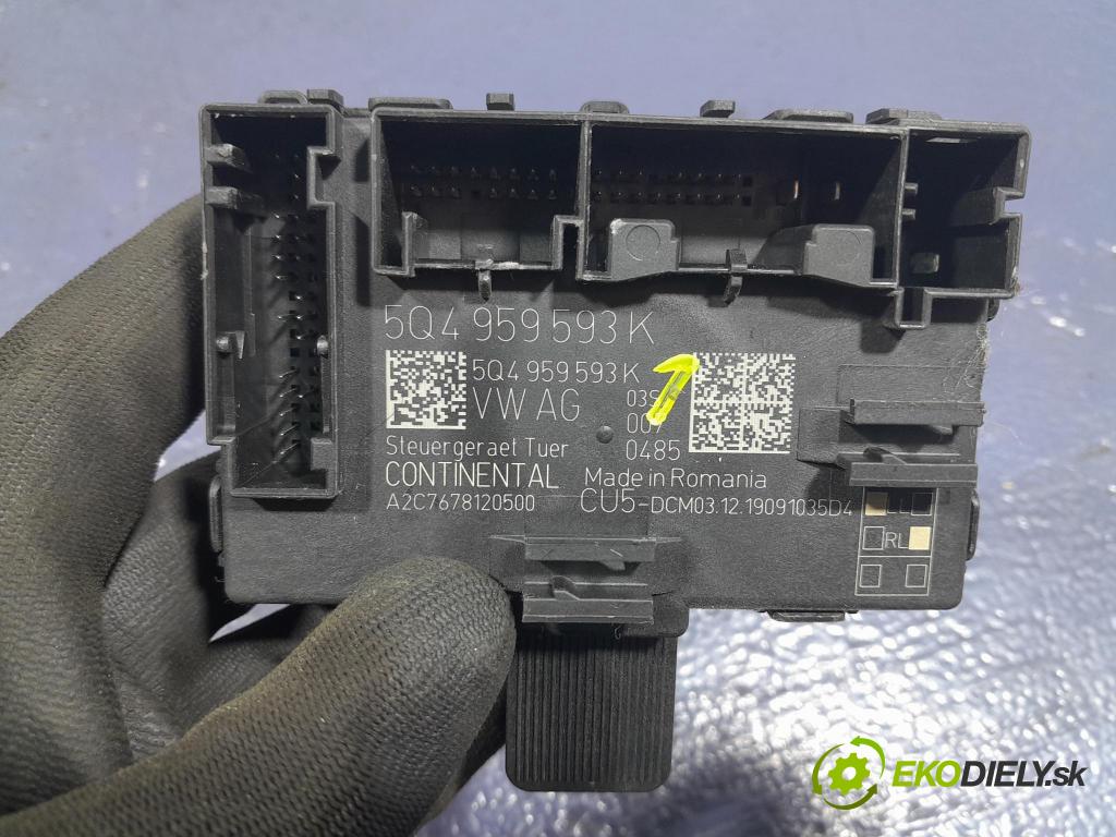 Skoda Superb 2019 řídící jednotka 5Q4959593K