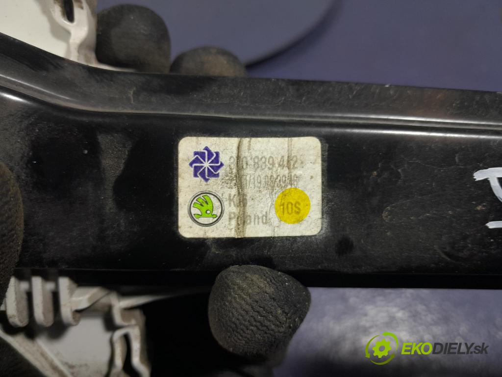 Skoda Superb 2019 mechanismus stahování Sklenka: Zad: v pravo: 3V0839462