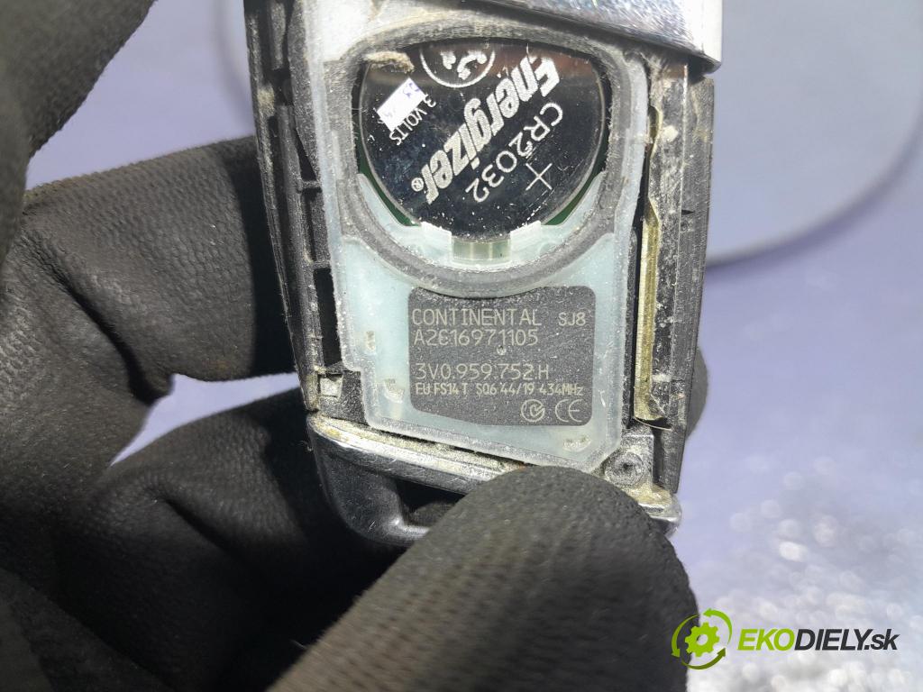 Skoda Superb 2019 Spínač zapalování. 3V0959752H